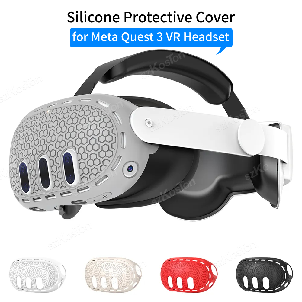 Vr Lens Protector - Custodia protettiva in silicone per cuffie
