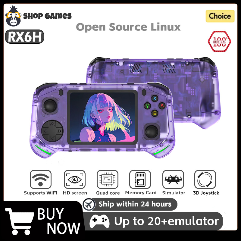 Gaming Console Gta - RX6H Console di gioco portatile retrò