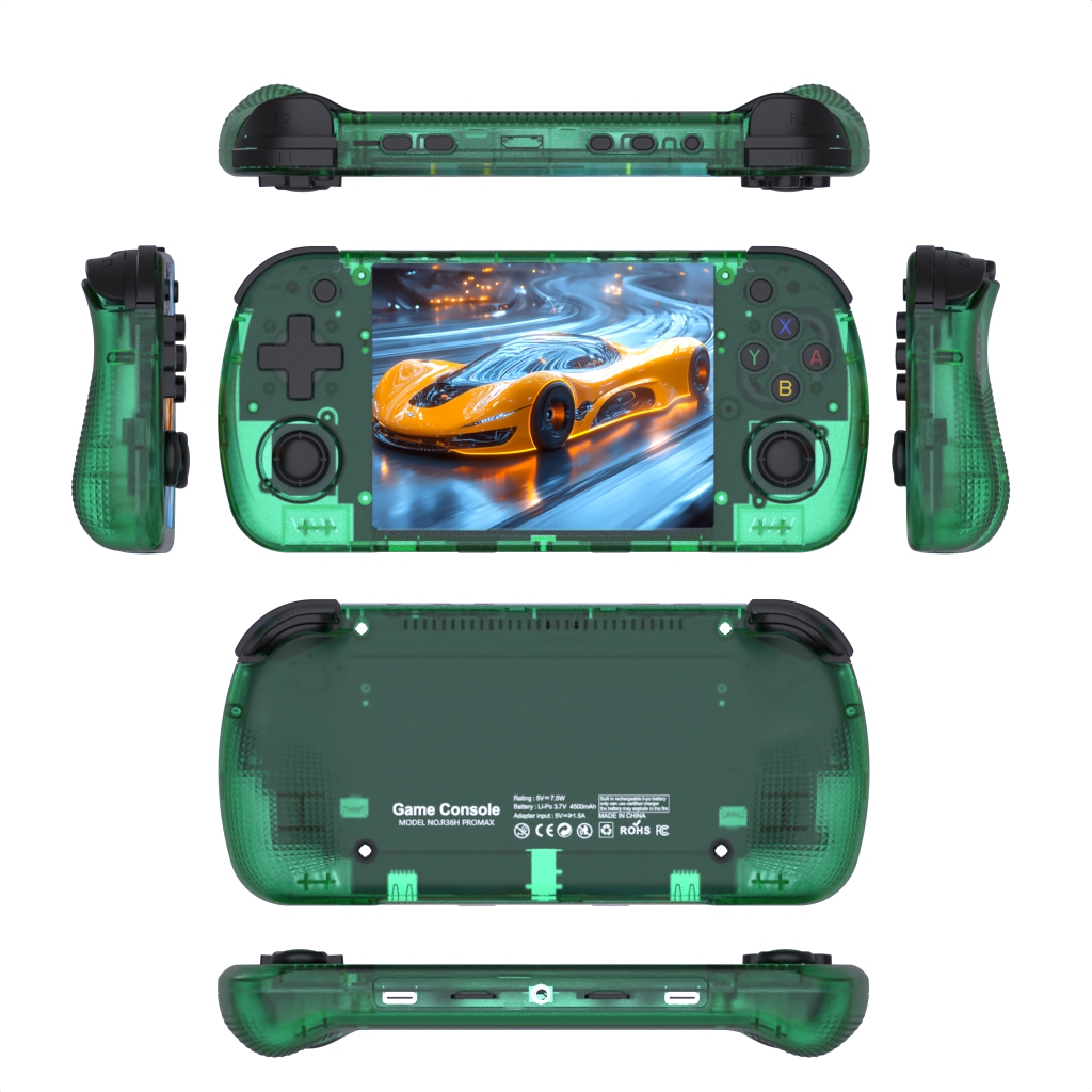 Gaming Console Gta - BOYHOM R36H PRO/R36HPROMAX Console Portatile Retrò