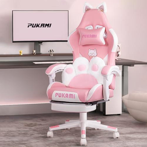 Gaming Chair Cushion - Sedia da Gaming Rosa Carina con