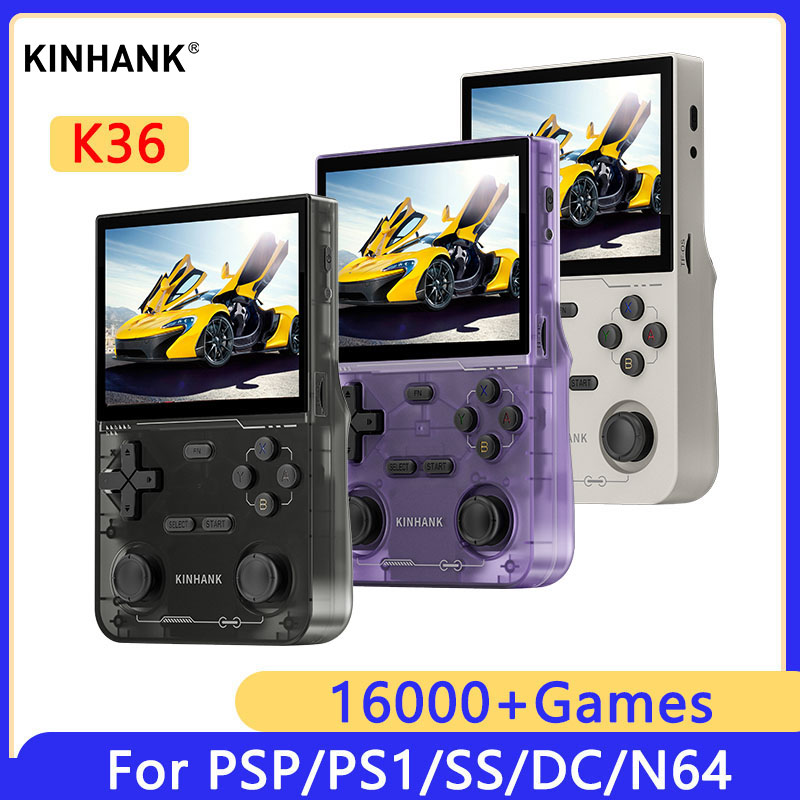 Gaming Console R36 Ultra - KINHANK K36 Console per videogiochi portatile