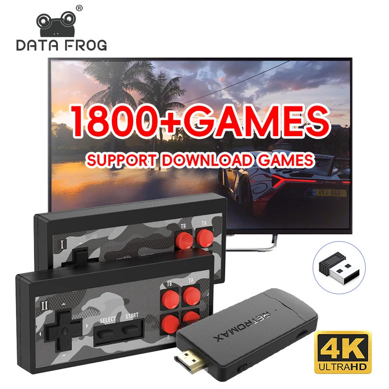 DATA FROG Stick di Gioco Wirel - Gaming Console Old School recensione e prezzo