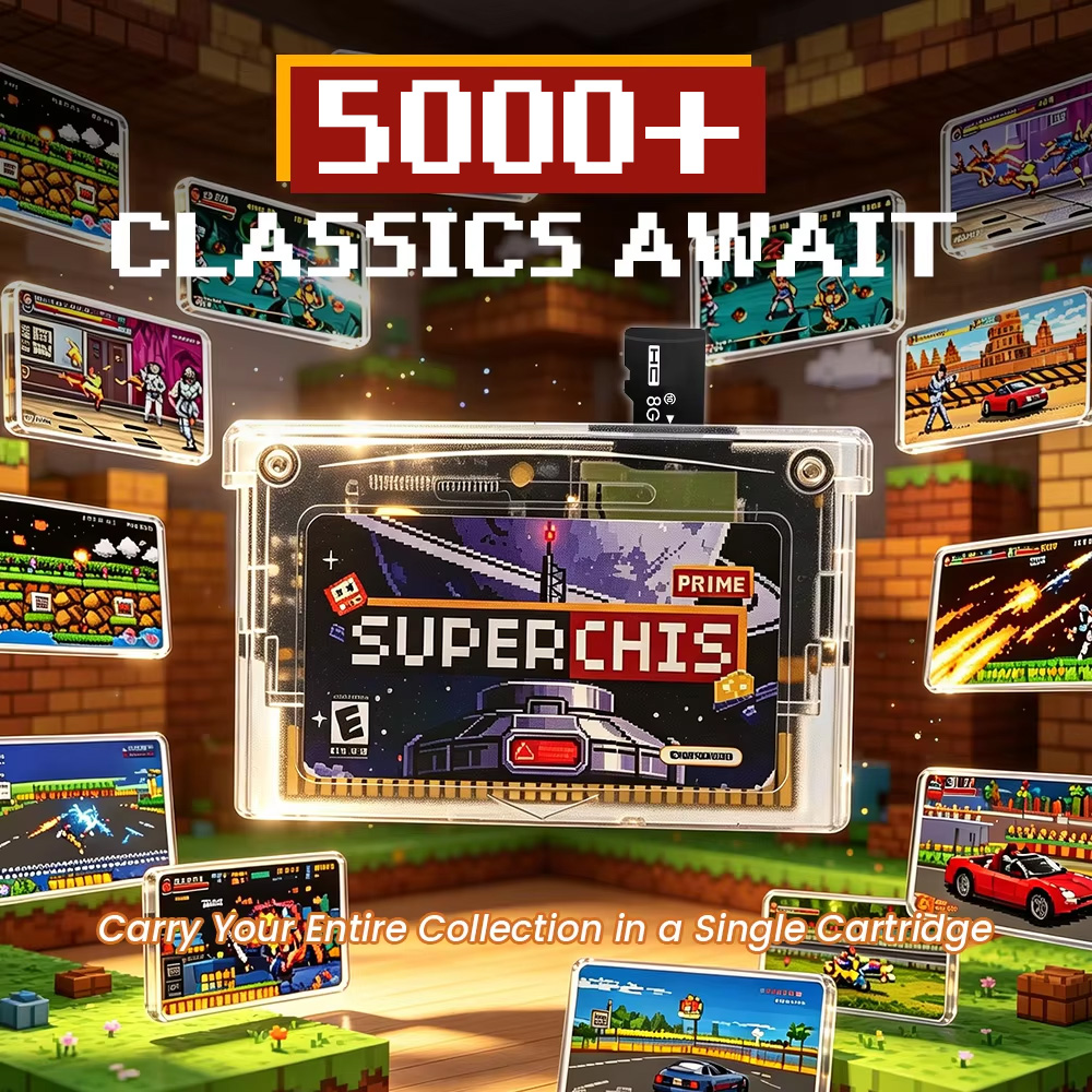 Cartuccia di gioco retrò Super - Gaming Console Vintage recensione e prezzo