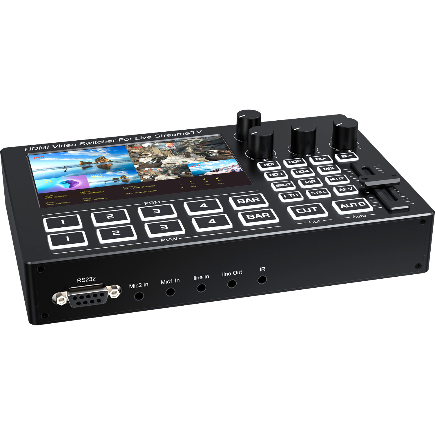 Mixer Video HDMI 4 Canali 1080 - Gaming Console With recensione e prezzo